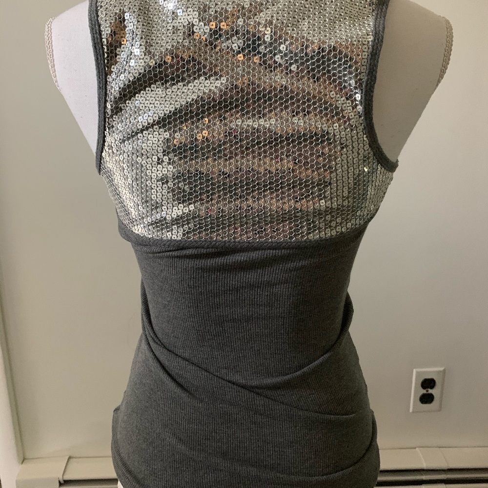 Guess sequin tank top